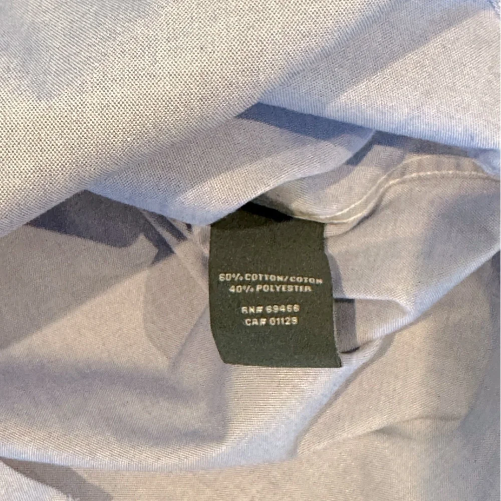 New! Ralph Lauren Blue Youth 16 Button Down Shirt with Logo Crest